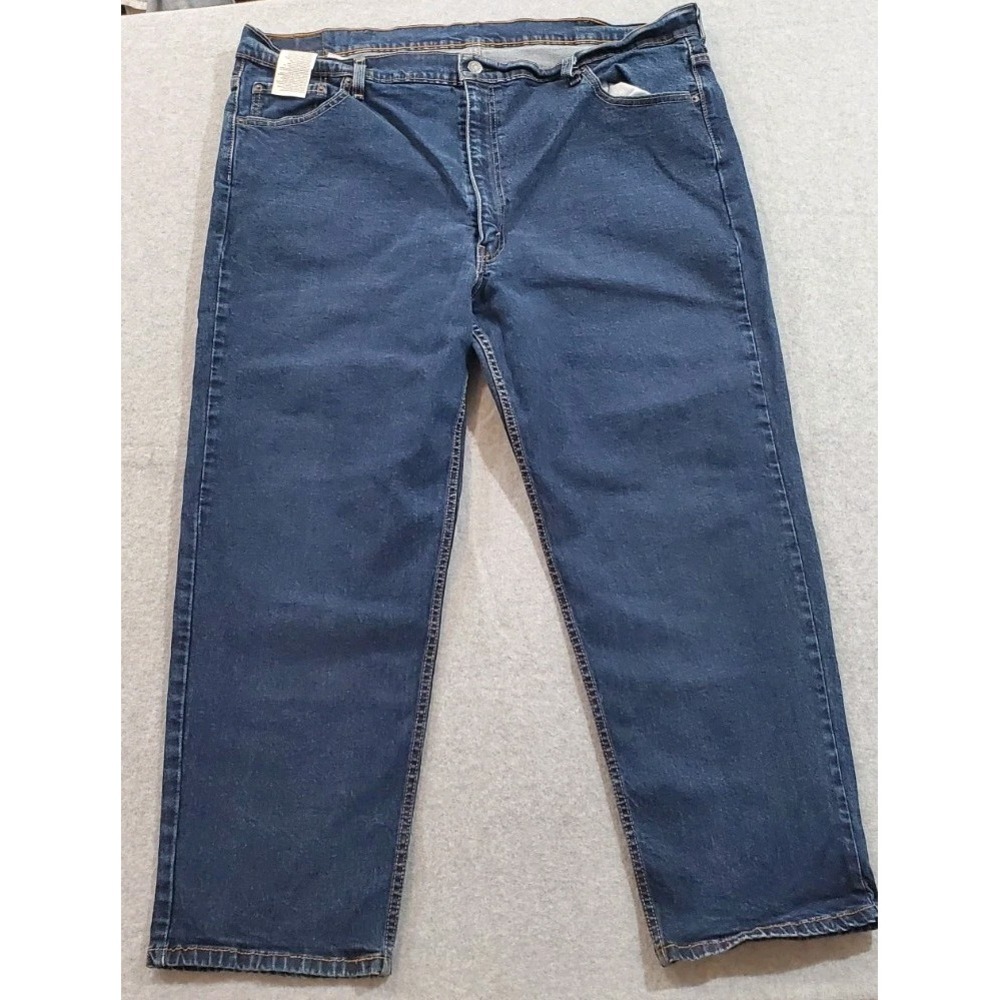 Levi's 550 Men's Jeans 48x30 Loose Straight Leg, Relaxed Fit, Medium Wash